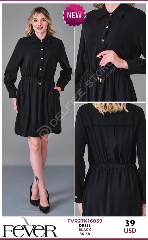 Платье FEVER (Black, модель FVR27K16059) оптом