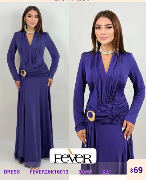 Платье FEVER (Purple, модель FEVER26K16013) оптом