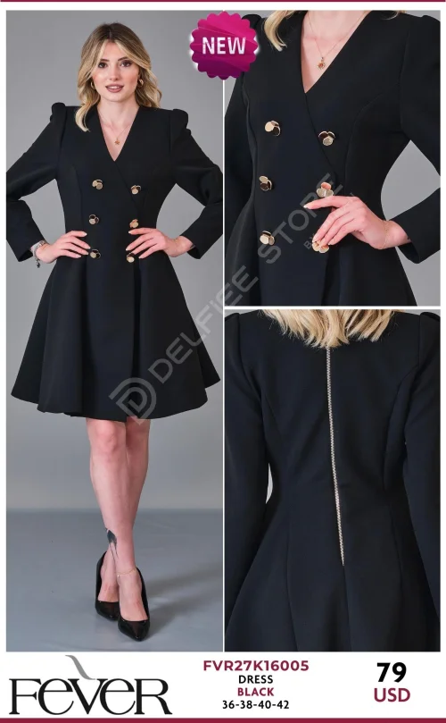 Платье FEVER (Black, модель FVR27K16005) оптом