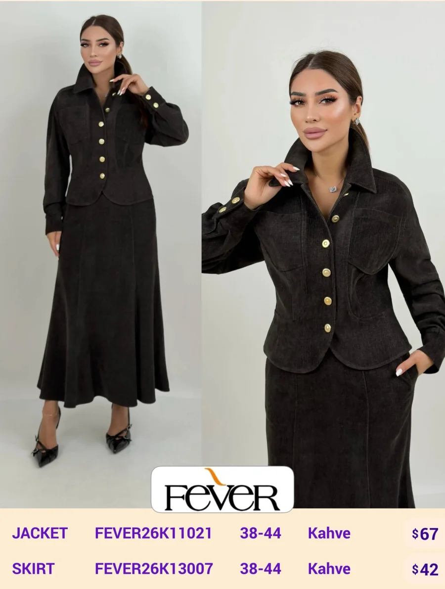 Юбка FEVER (Brown, модель FEVER26K13007) оптом