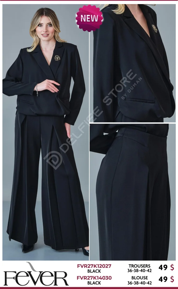 Брюки FEVER (Black, модель FVR27K12027) оптом