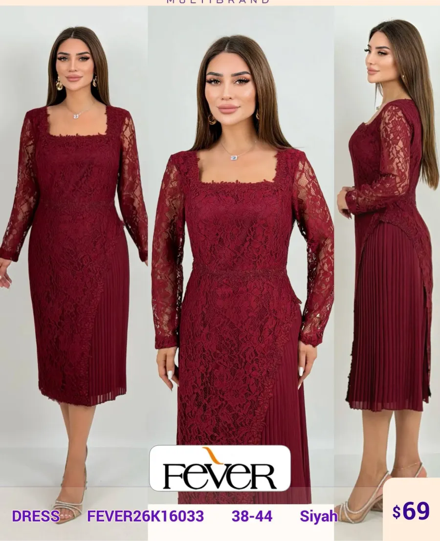 Платье FEVER (Black, модель FEVER26K16033) оптом