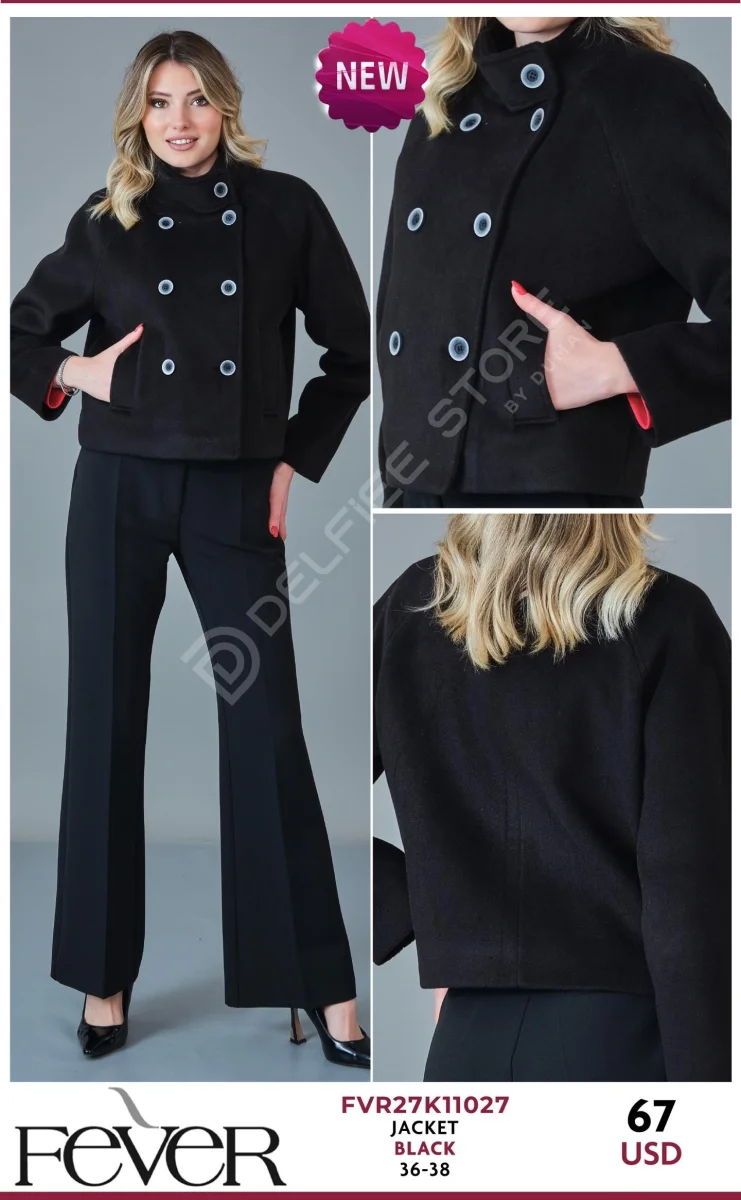 Жакет FEVER (Black, модель FVR27K11027) оптом