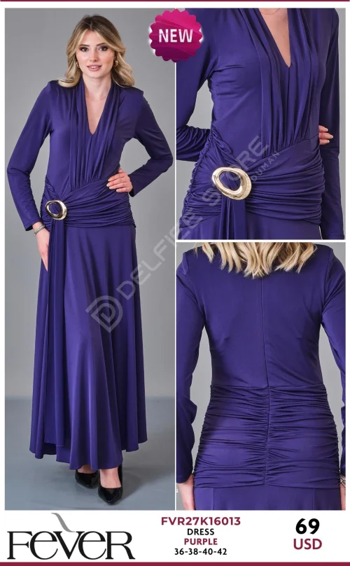 Платье FEVER (Purple, модель FVR27K16013) оптом