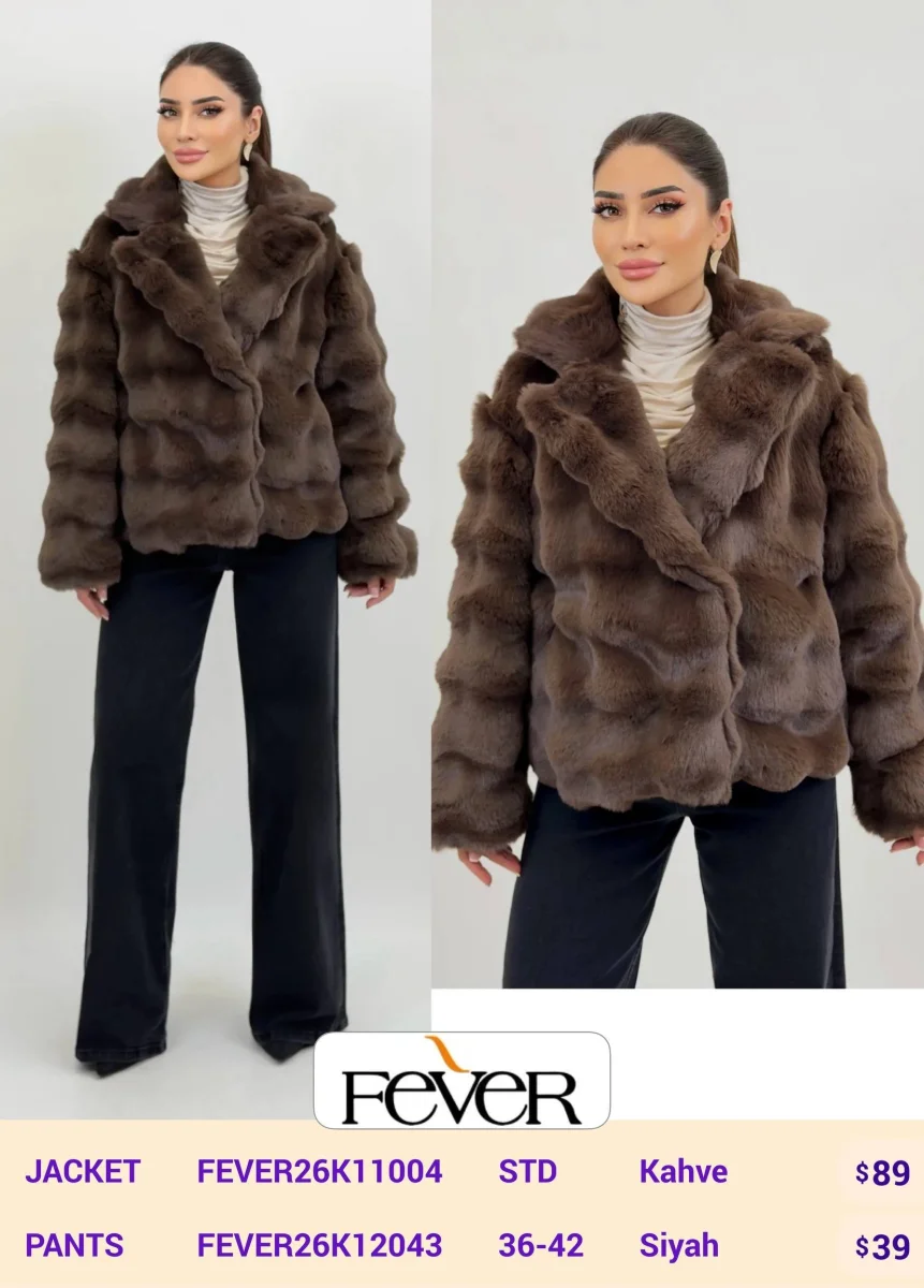 Жакет FEVER (Brown, модель FEVER26K11004) оптом