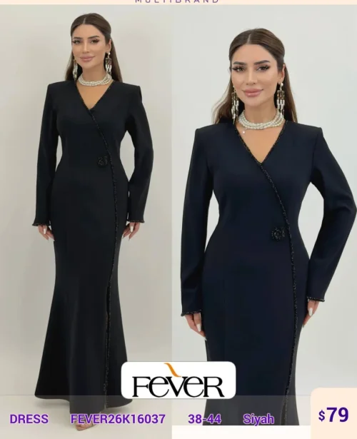 Платье FEVER (Black, модель FEVER26K16037) оптом