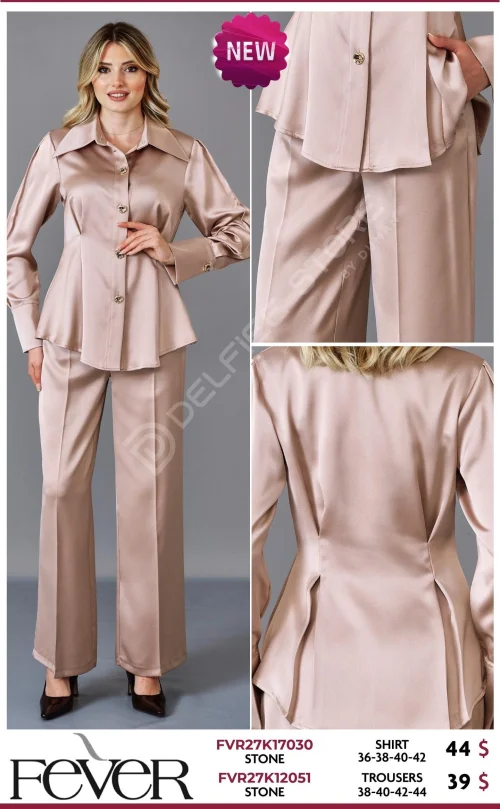 Рубашка FEVER (Beige, модель FVR27K17030) оптом