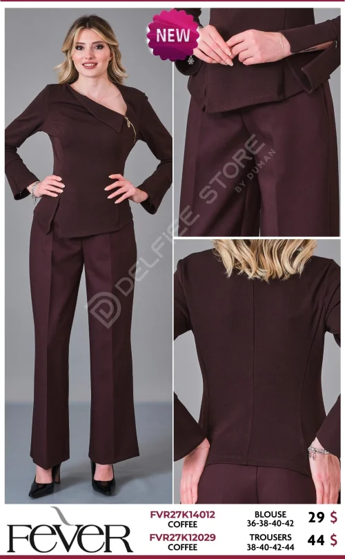 Брюки FEVER (Brown, модель FVR27K12029) оптом