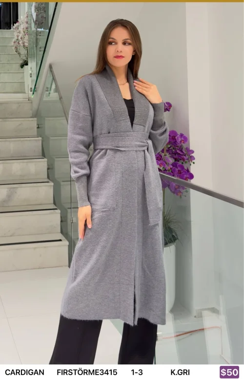 Кардиган First Örme (Gray, модель FIRSTORME3415) оптом