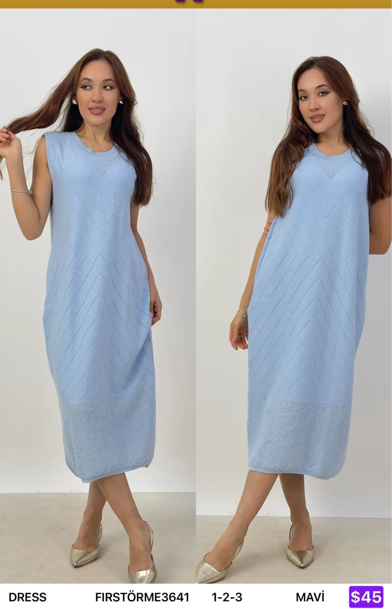 Платье First Örme (Blue, модель FIRSTORME3641) оптом