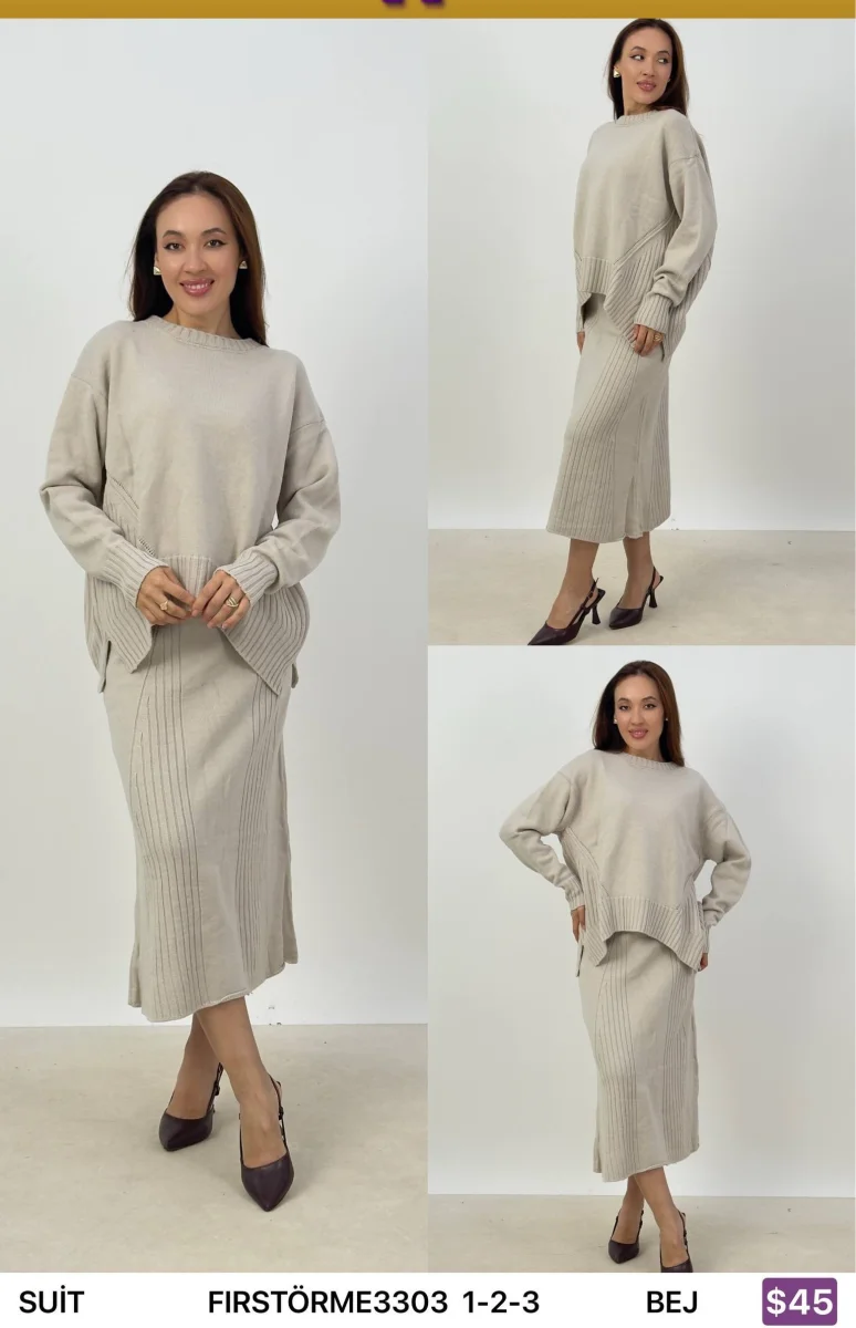 Костюмы и комплекты First Örme (Beige, модель FIRSTORME3303) оптом