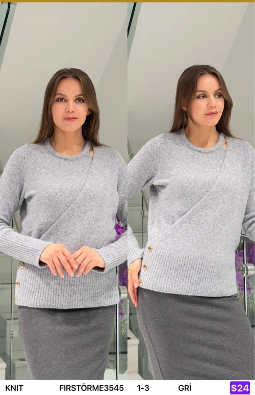 Трикотаж First Örme (Gray, модель FIRSTORME3545) оптом