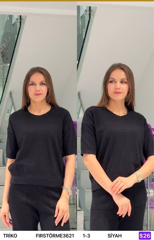 Трикотаж First Örme (Black, модель FIRSTORME3621) оптом
