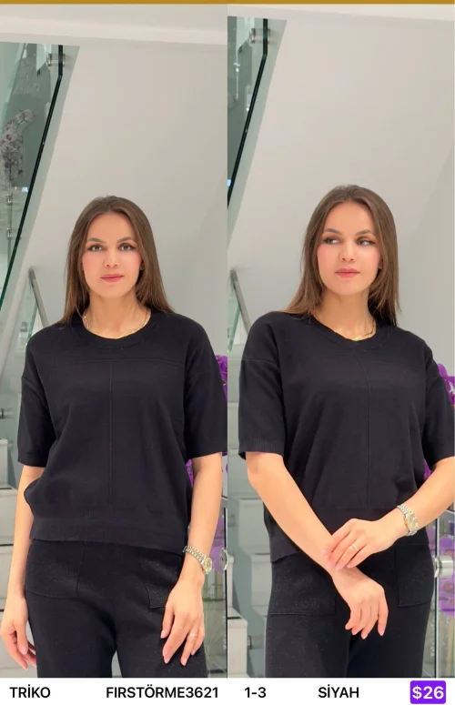Трикотаж First Örme (Black, модель FIRSTORME3621) оптом