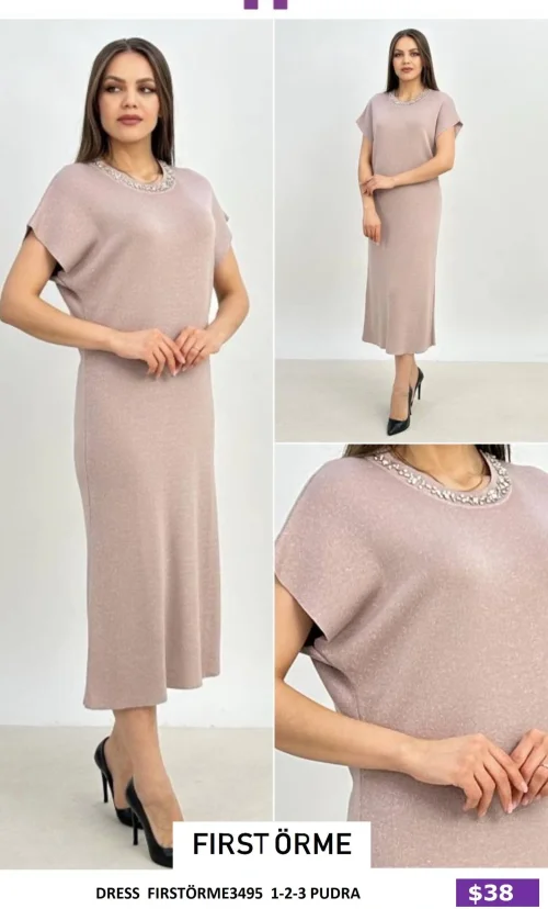 Платье First Örme (Pink, модель FIRSTORME3495) оптом