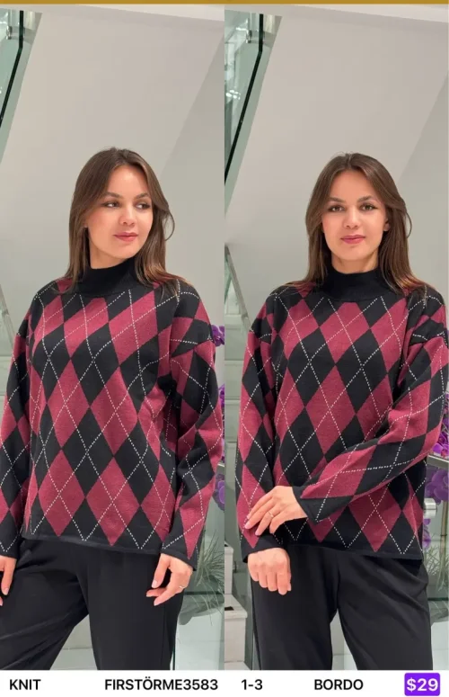 Трикотаж First Örme (Burgundy, модель FIRSTORME3583) оптом