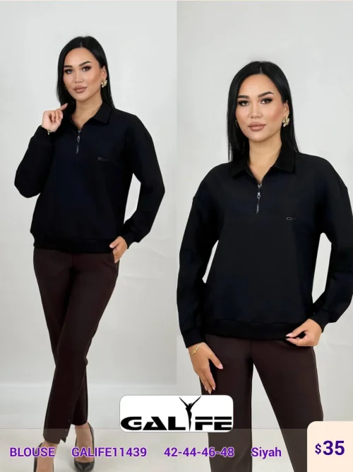 Блузка GALIFE (Black, модель GALIFE11439) оптом