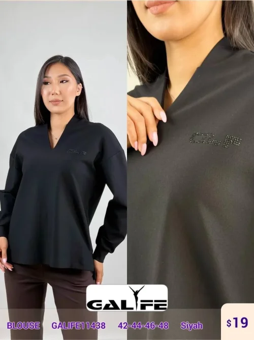Блузка GALIFE (Black, модель GALIFE11438) оптом