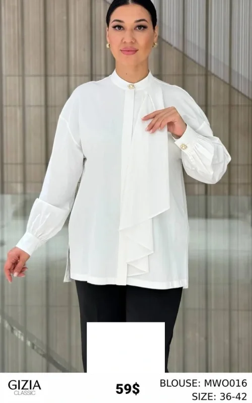 Блузка GIZIA CLASSIC (Not specified, модель MW0016) оптом