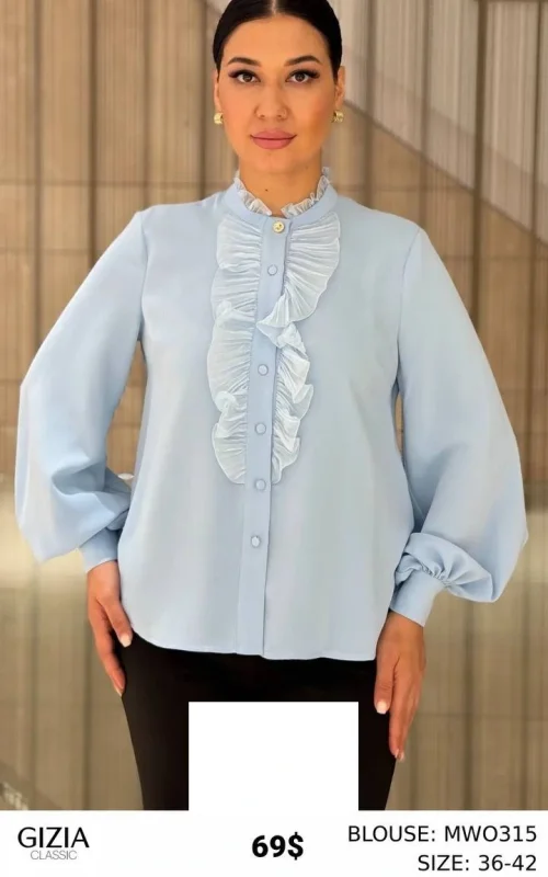Блузка GIZIA CLASSIC (Not specified, модель MWO315) оптом