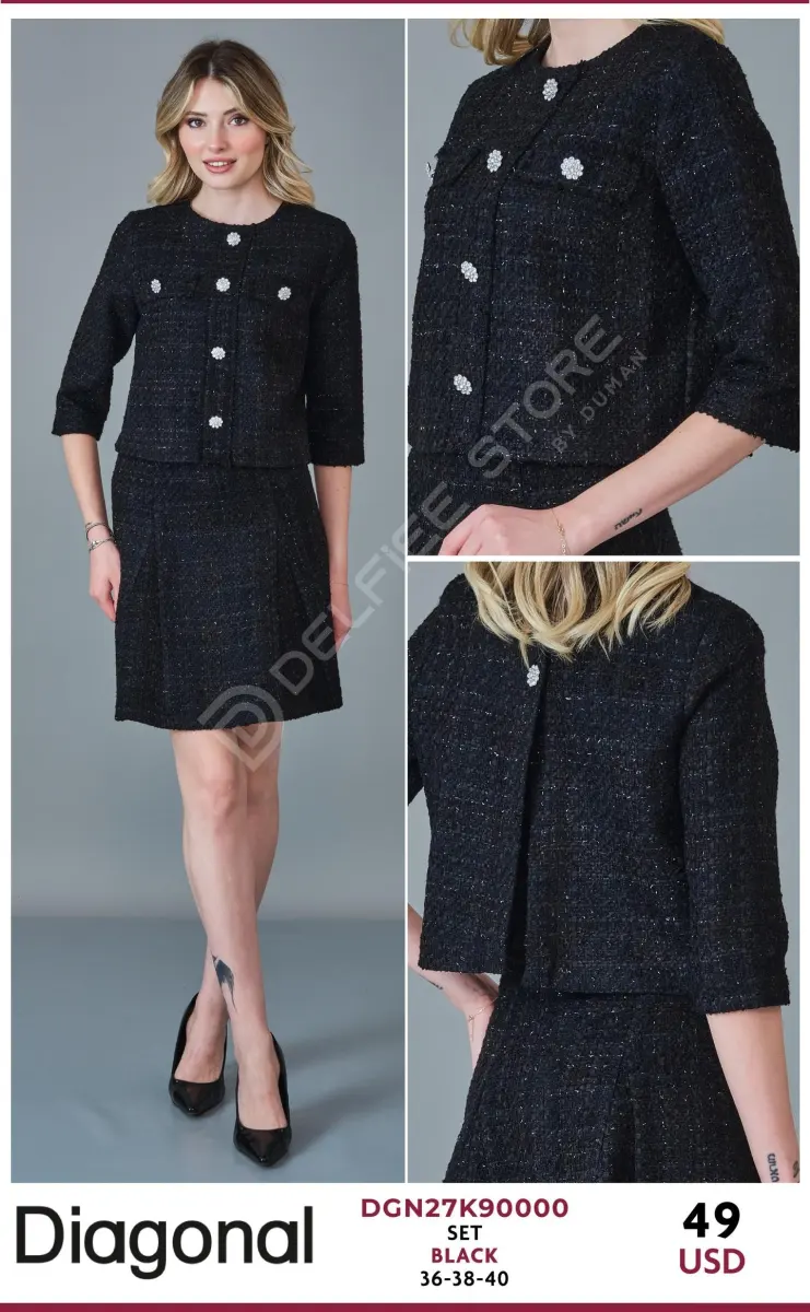 Костюмы и комплекты GREEN&COUNTRY (Black, модель DGN27K90000) оптом