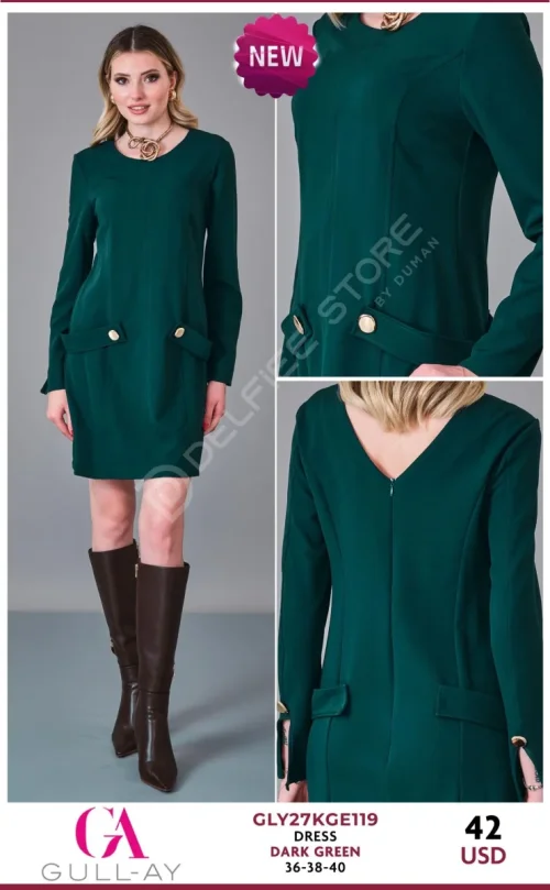 Платье GULL AY (Green, модель GLY27KGE119) оптом