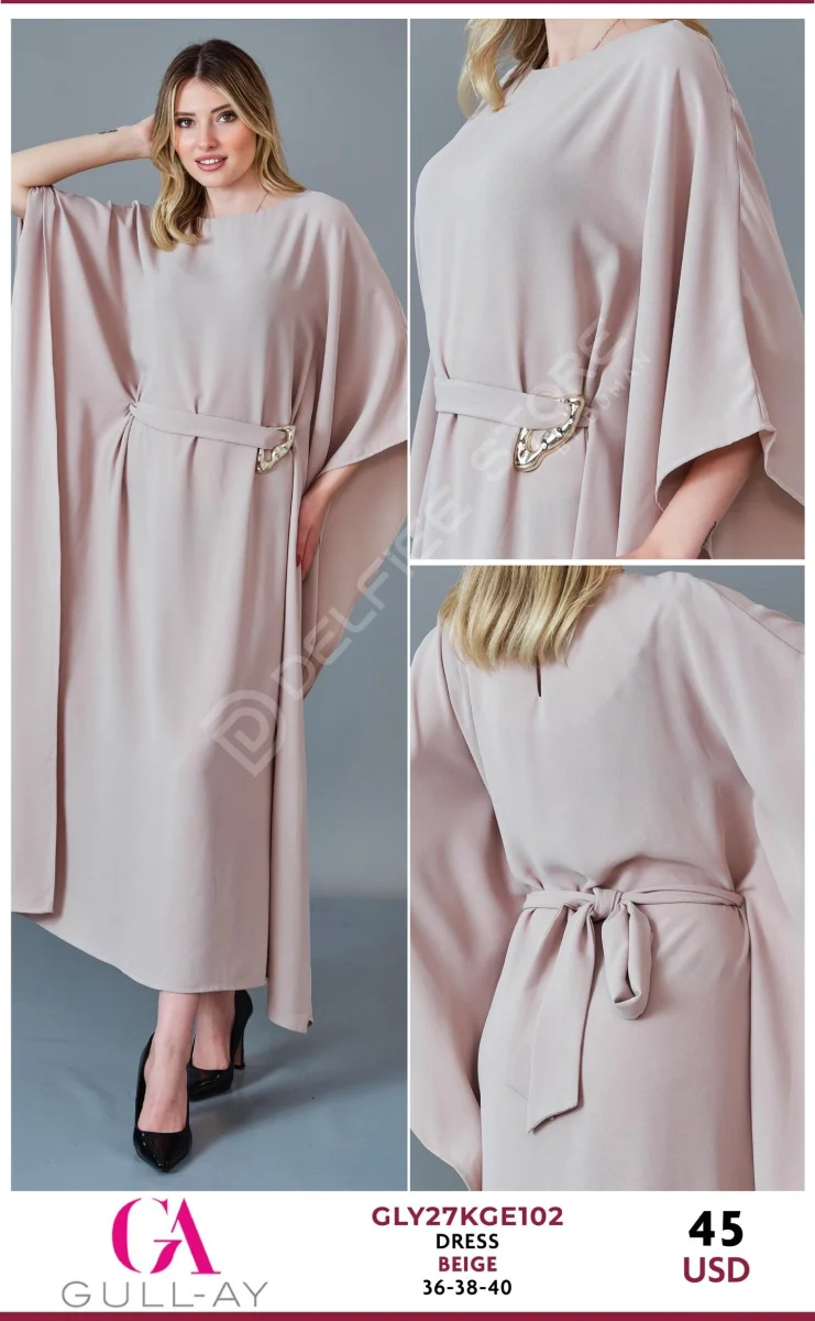Платье GULL AY (Beige, модель GLY27KGE102) оптом