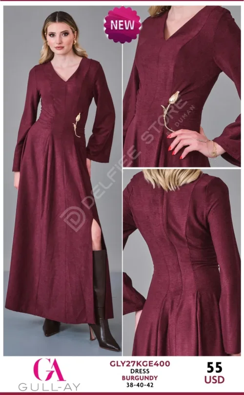 Платье GULL AY (Burgundy, модель GLY27KGE400) оптом
