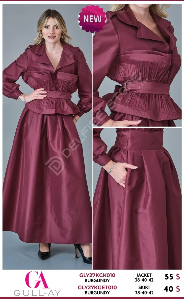 Жакет GULL AY (Burgundy, модель GLY27KCK010) оптом