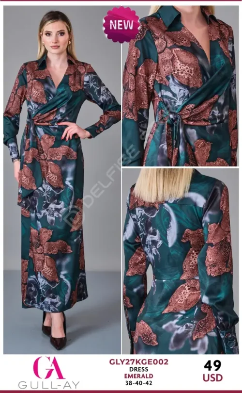 Платье GULL AY (Emerald, модель GLY27KGE002) оптом