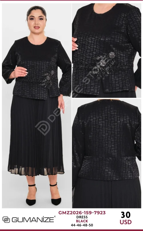 Платье GUMANIZE (Black, модель GMZ2026-159-7923) оптом