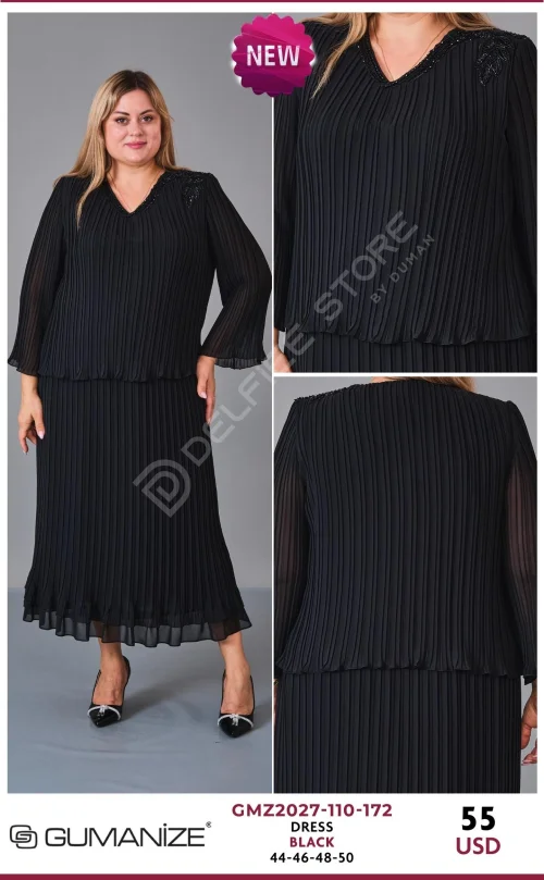 Платье GUMANIZE (Black, модель GMZ2027-110-172) оптом