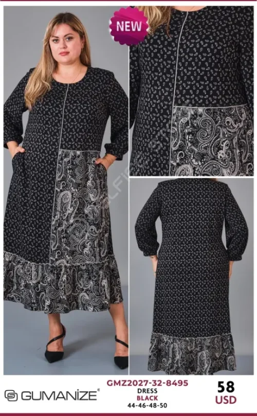 Платье GUMANIZE (Black, модель GMZ2027-32-8495) оптом