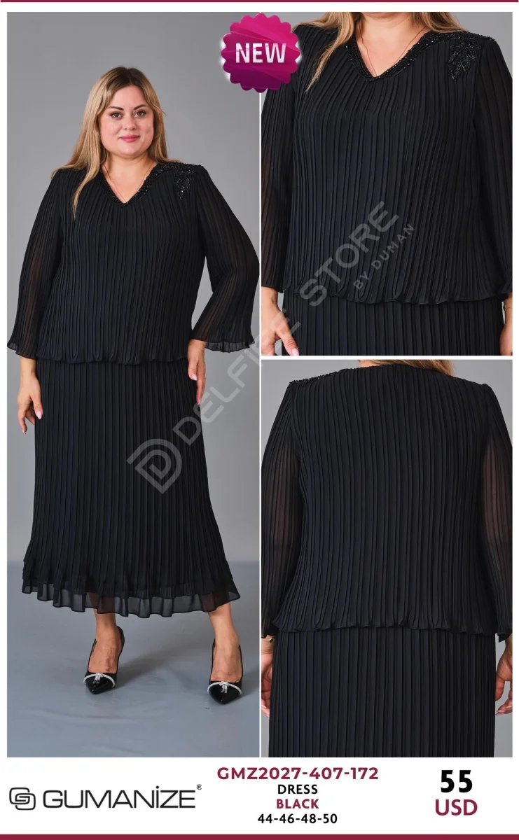 Платье GUMANIZE (Black, модель GMZ2027-407-172) оптом