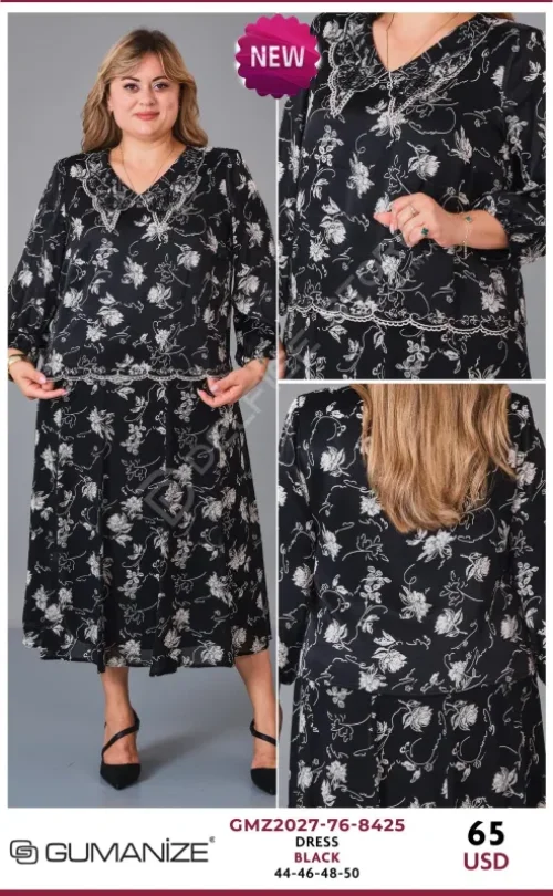 Платье GUMANIZE (Black, модель GMZ2027-76-8425) оптом