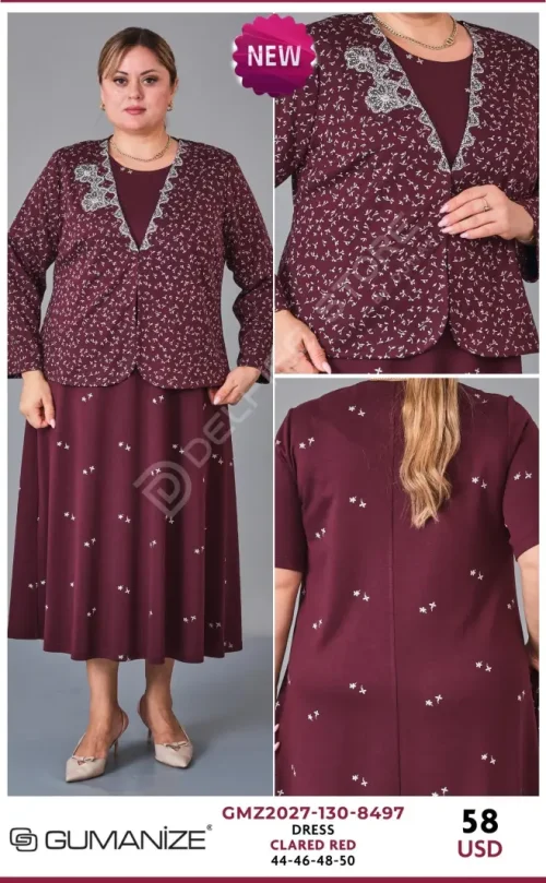 Платье GUMANIZE (Red, модель GMZ2027-130-8497) оптом