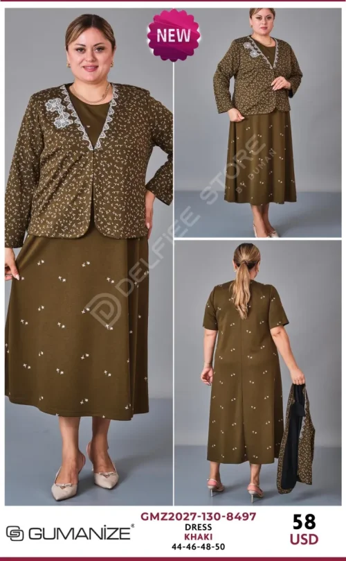 Платье GUMANIZE (Olive, модель GMZ2027-130-8497) оптом