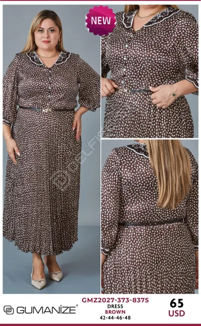 Платье GUMANIZE (Brown, модель GMZ2027-373-8375) оптом