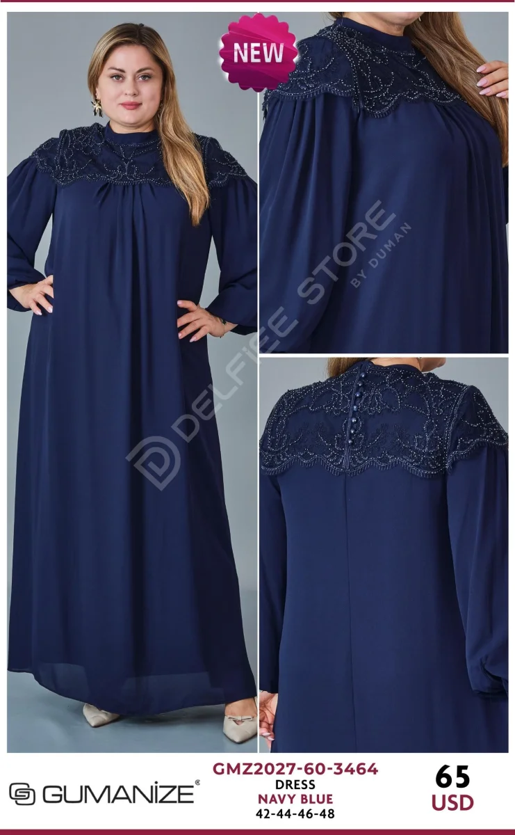 Платье GUMANIZE (Navy, модель GMZ2027-60-3464) оптом