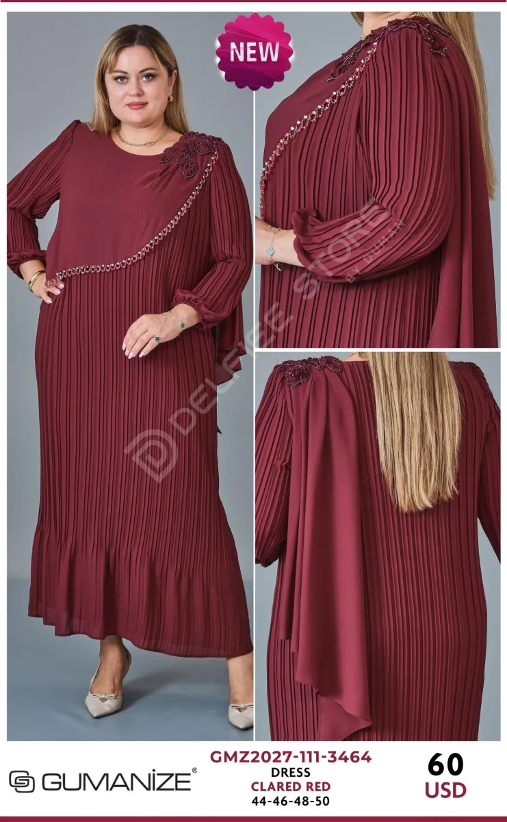 Платье GUMANIZE (Red, модель GMZ2027-111-3464) оптом