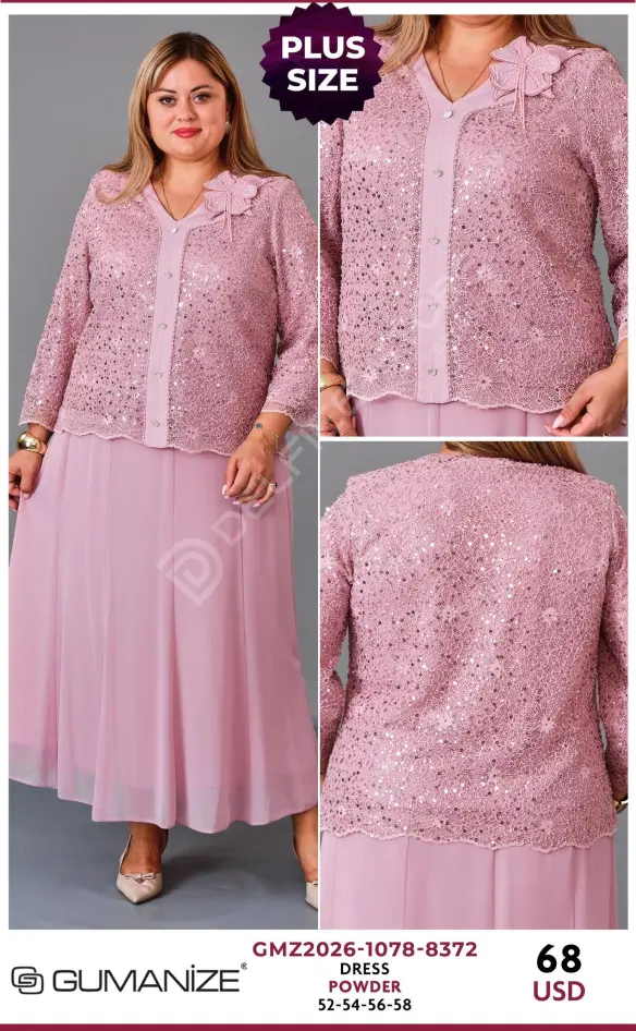 Платье GUMANIZE (Pink, модель GMZ2026-1078-8372) оптом
