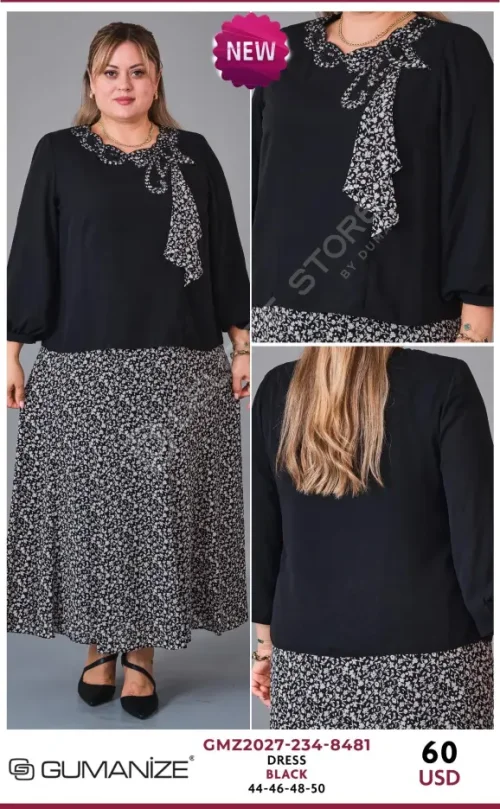 Платье GUMANIZE (Black, модель GMZ2027-234-8481) оптом