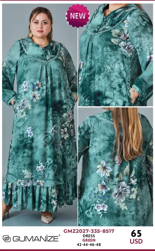 Платье GUMANIZE (Green, модель GMZ2027-335-8517) оптом