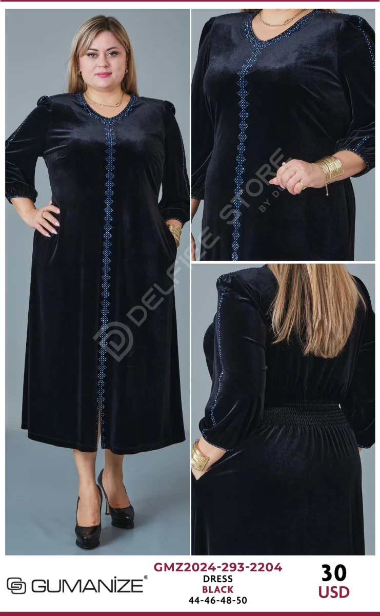 Платье GUMANIZE (Black, модель GMZ2024-293-2204) оптом