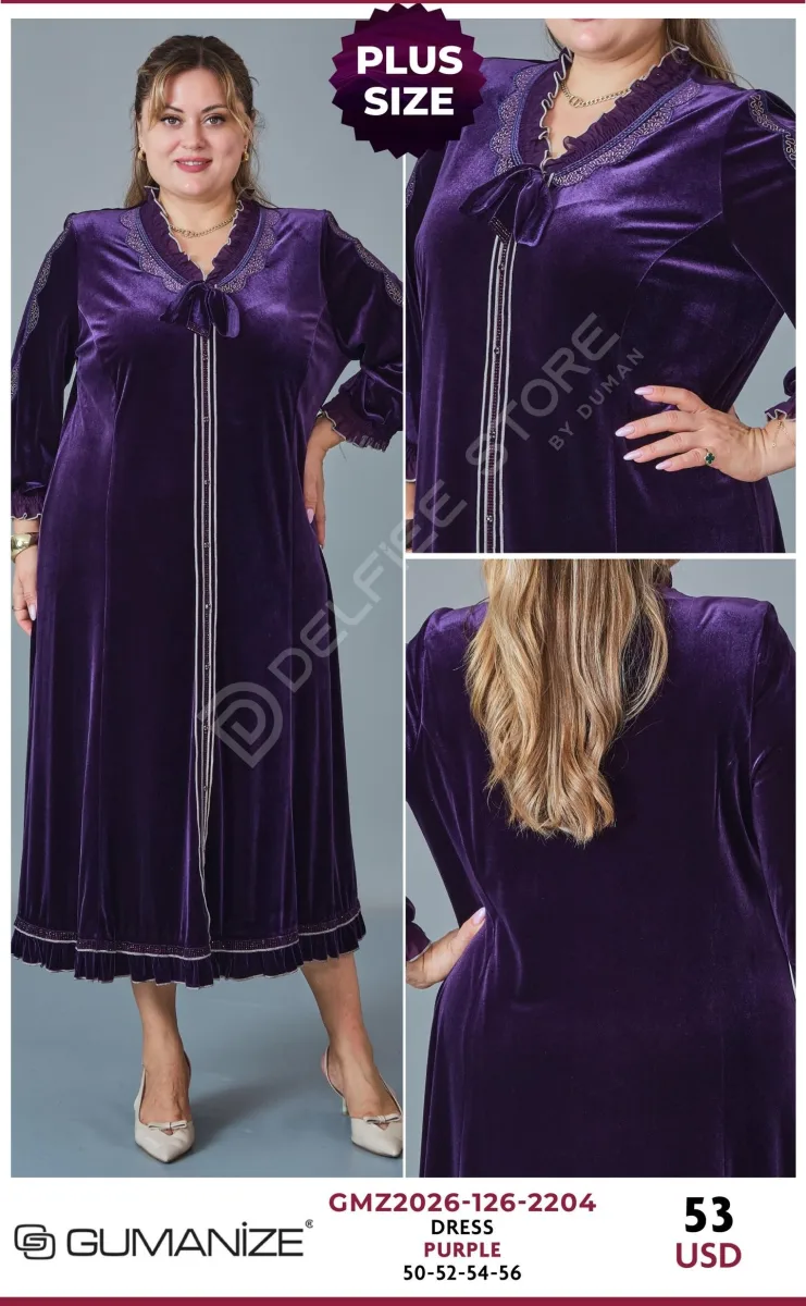 Платье GUMANIZE (Purple, модель GMZ2026-126-2204) оптом