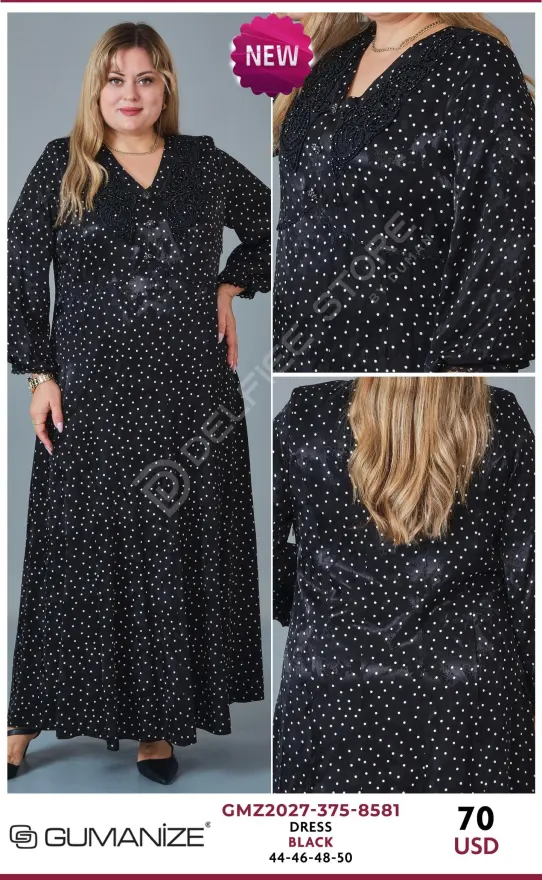 Платье GUMANIZE (Black, модель GMZ2027-375-8581) оптом