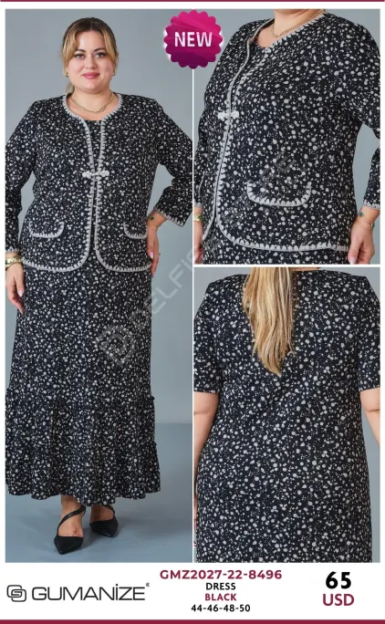 Платье GUMANIZE (Black, модель GMZ2027-22-8496) оптом