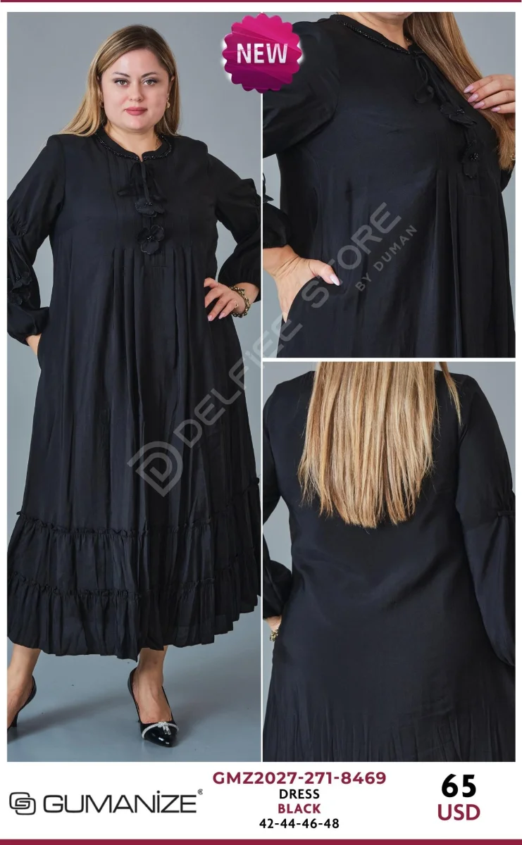 Платье GUMANIZE (Black, модель GMZ2027-271-8469) оптом