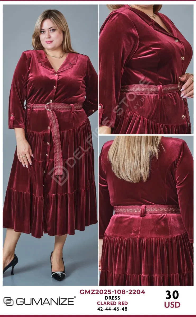 Платье GUMANIZE (Red, модель GMZ2025-108-2204) оптом
