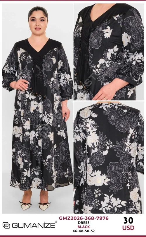 Платье GUMANIZE (Black, модель GMZ2026-368-7976) оптом